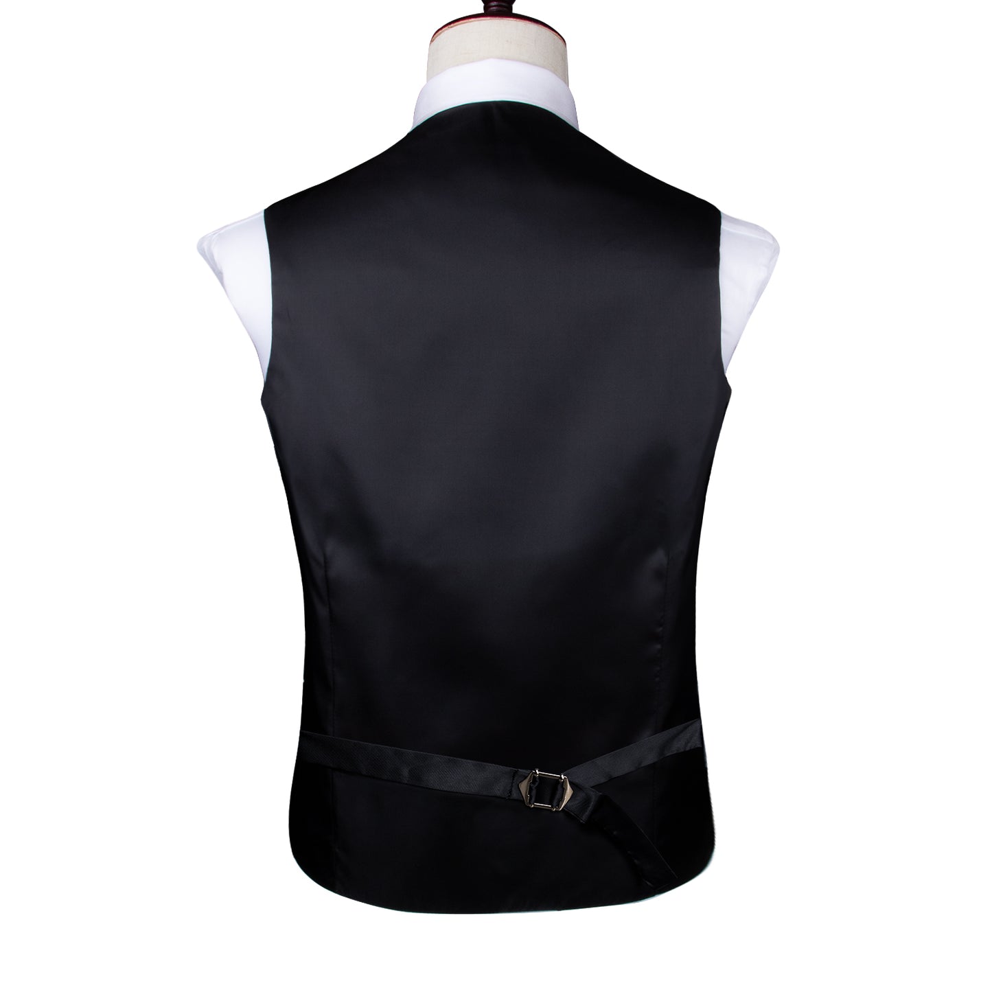 Designer Floral Waistcoat Silky Novelty Lilac Spring