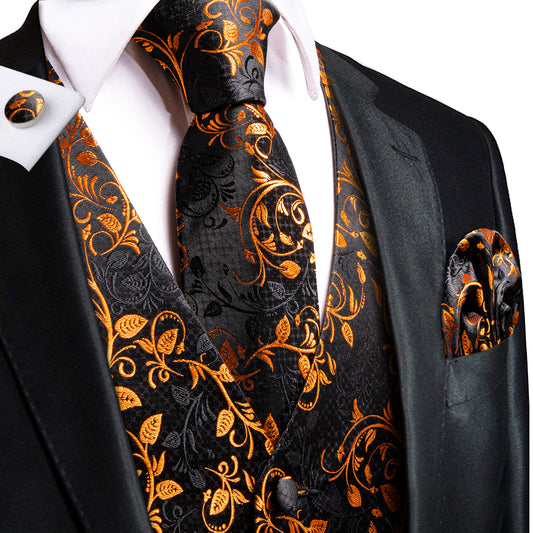 Men's Designer Waistcoat Buy 1 Get 1 Free Random Design in Your Size Vintage Vest Silky Set Tuxedo Gilet Good Glory