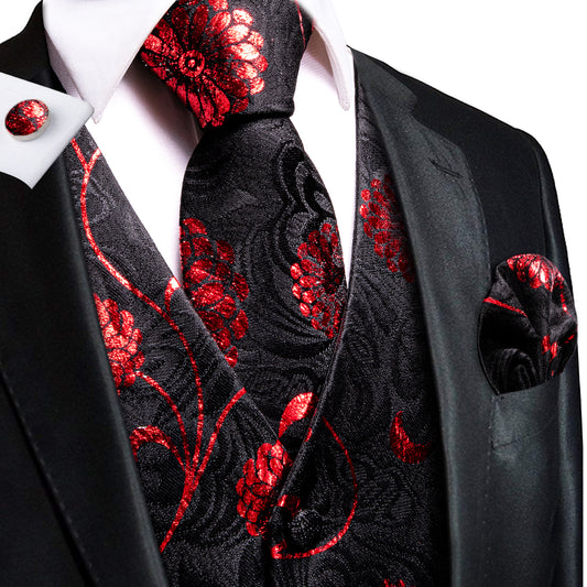 Men's Designer Waistcoat Buy 1 Get 1 Free Random Design in Your Size Vintage Vest Silky Set Tuxedo Gilet Lycor Daisy