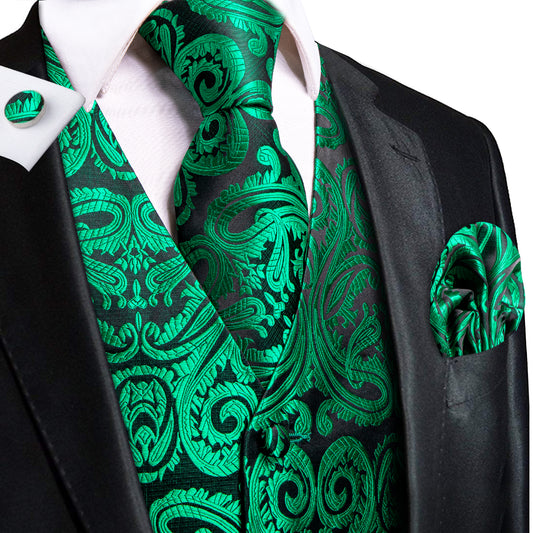 Men's Designer Waistcoat Buy 1 Get 1 Free Random Design in Your Size Vintage Vest Silky Set Tuxedo Gilet Palacio May