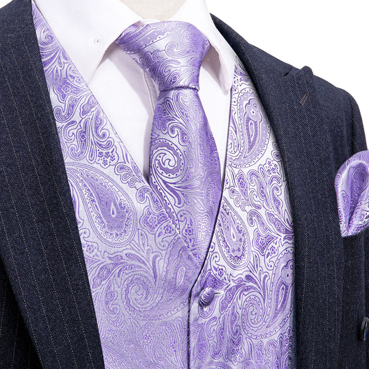 Men's Designer Waistcoat Buy 1 Get 1 Free Random Design in Your Size Vintage Vest Silky Set Tuxedo Gilet Pom Peii