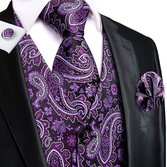 Men's Designer Waistcoat Buy 1 Get 1 Free Random Design in Your Size Vintage Vest Silky Set Tuxedo Gilet Galaxy Nine