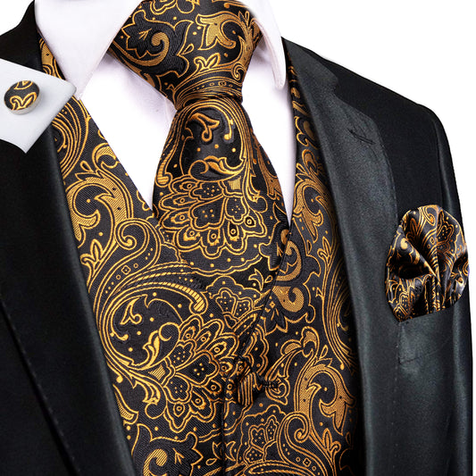 Men's Designer Waistcoat Buy 1 Get 1 Free Random Design in Your Size Vintage Vest Silky Set Tuxedo Gilet Flame Light