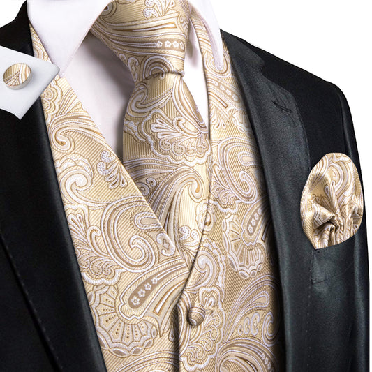 Men's Designer Waistcoat Buy 1 Get 1 Free Random Design in Your Size Vintage Vest Silky Set Tuxedo Gilet Galaxy Seven