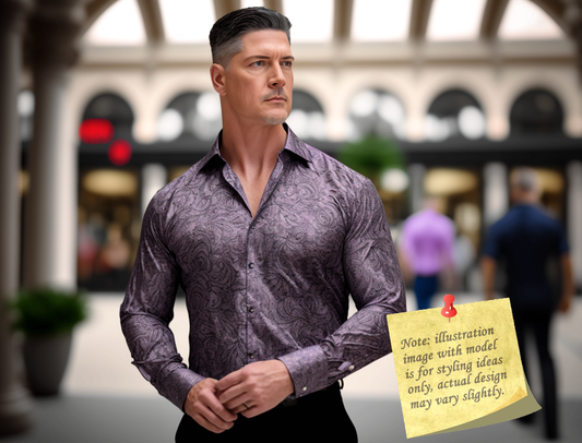 Novelty Silky Shirt Sale Buy 1 Get 1 Free Random Design in Your Size - Lilac Castle
