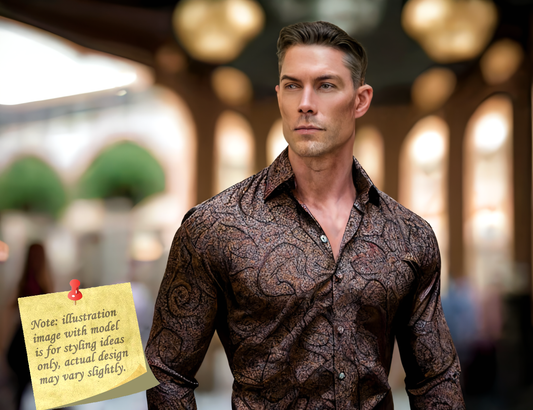 Novelty Silky Shirt Sale Buy 1 Get 1 Free Random Design in Your Size - Dusty Castle