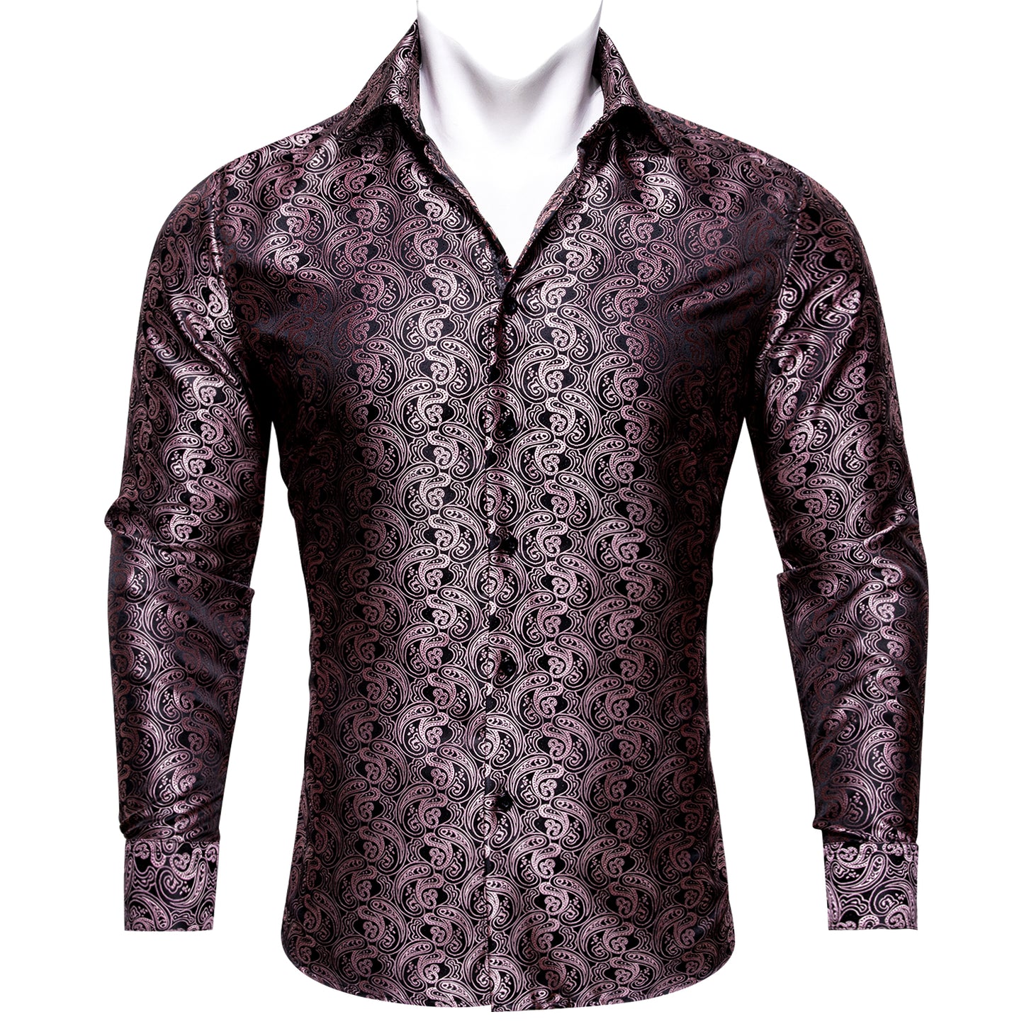 Novelty Silky Shirt - Cherry Coke