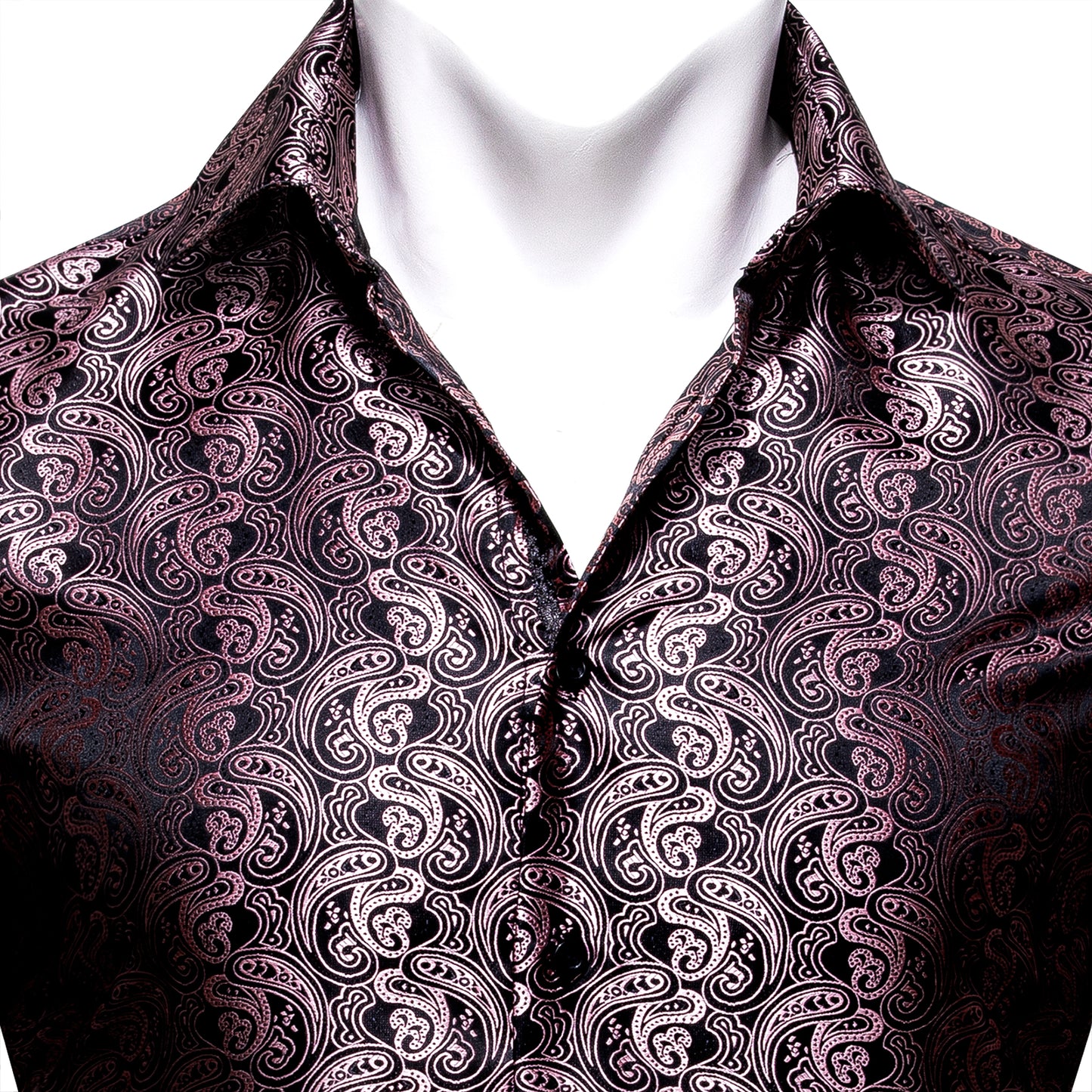 Novelty Silky Shirt - Cherry Coke