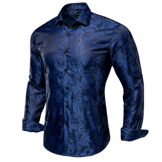 Novelty Silky Shirt Sale Buy 1 Get 1 Free Random Design in Your Size - Midnight Cashews