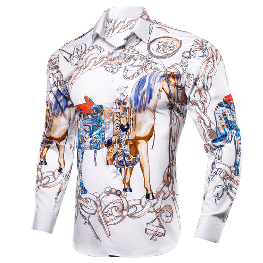 Novelty Fancy Shirt Sale Buy 1 Get 1 Free Random Design in Your Size - Water Horse