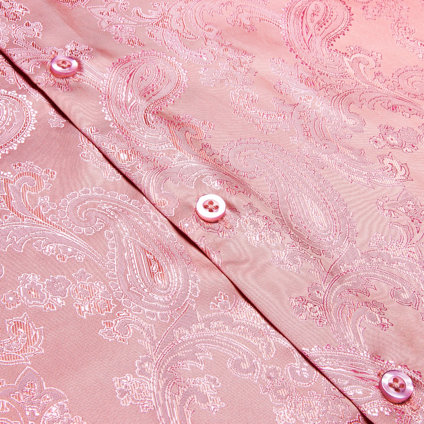 Novelty Silky Shirt - Pink Nuts