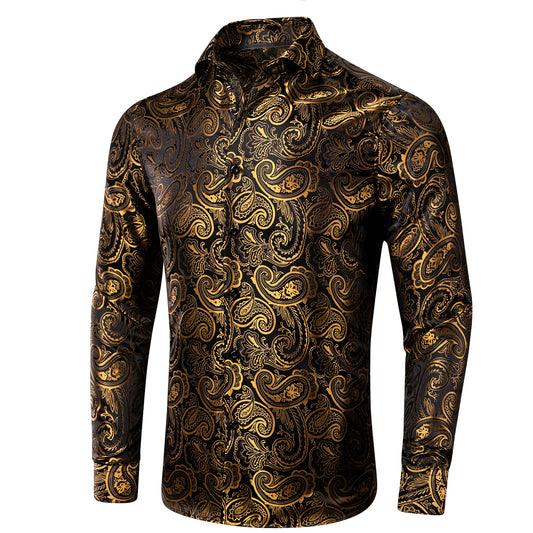 Novelty Silky Shirt Sale Buy 1 Get 1 Free Random Design in Your Size - Golden Nuts III