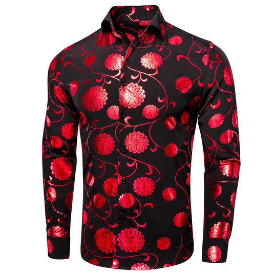 Novelty Printed Shirt Sale Buy 1 Get 1 Free Random Design in Your Size - Ruby Night