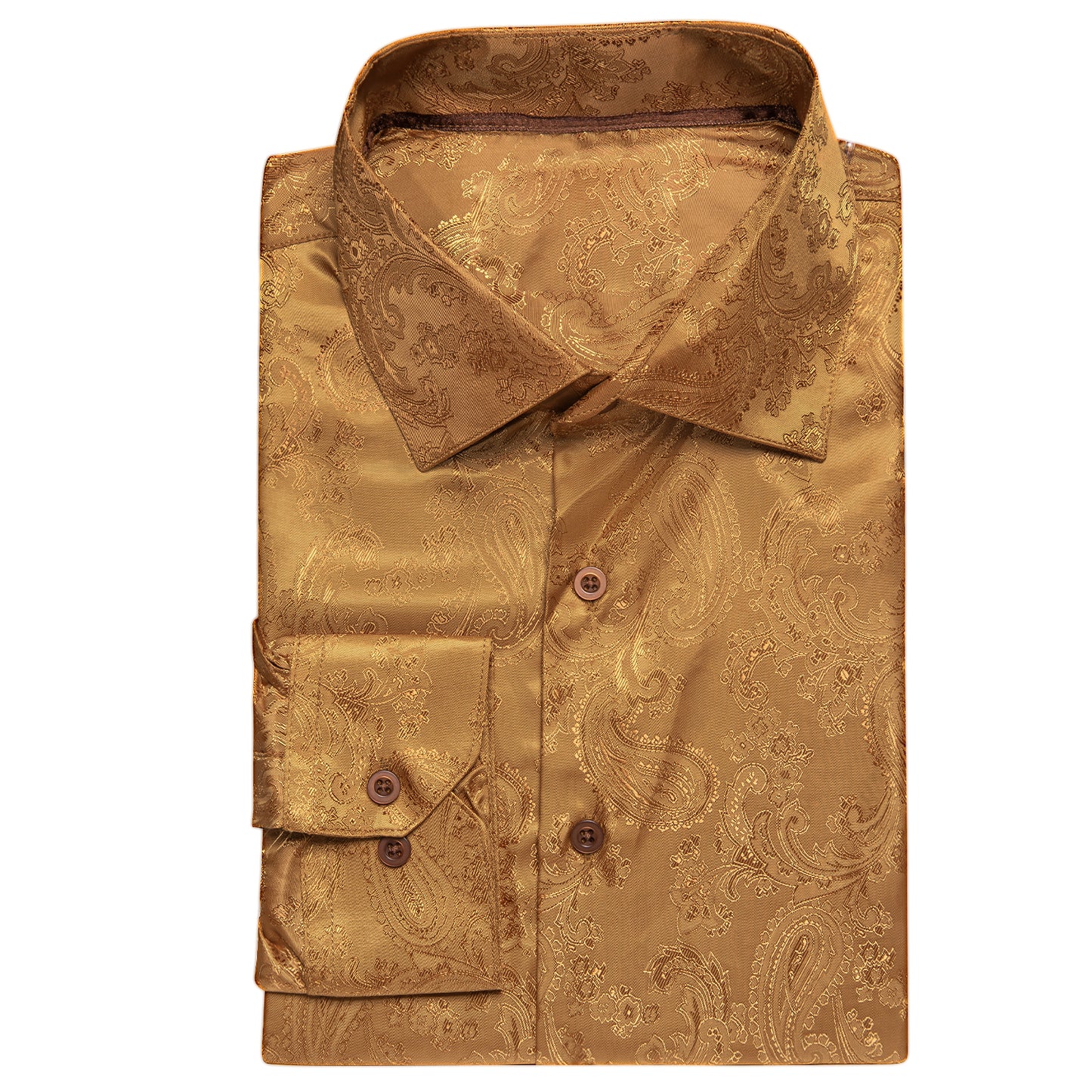 Novelty Silky Shirt - Honey Nuts