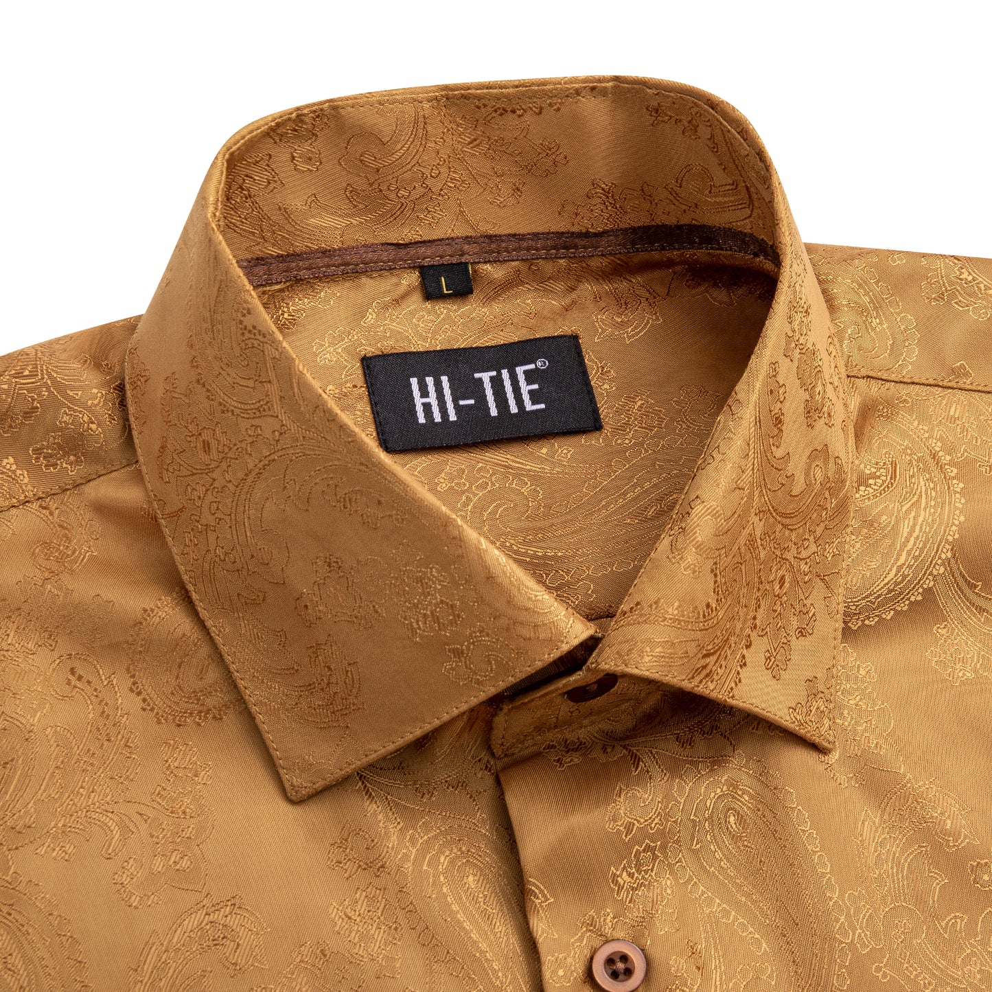 Novelty Silky Shirt - Honey Nuts