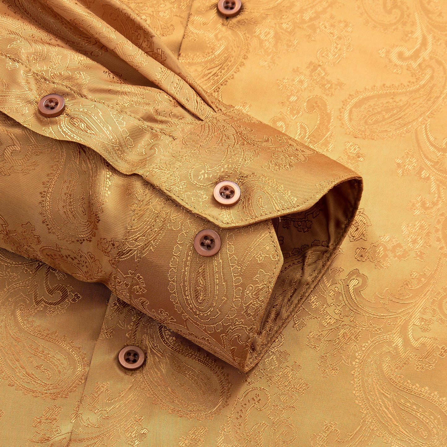 Novelty Silky Shirt - Honey Nuts