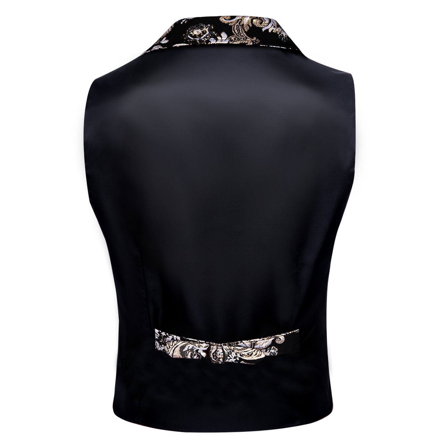 Victorian Waistcoat Steampunk Vintage Vest Silky Retro Palace Ivory