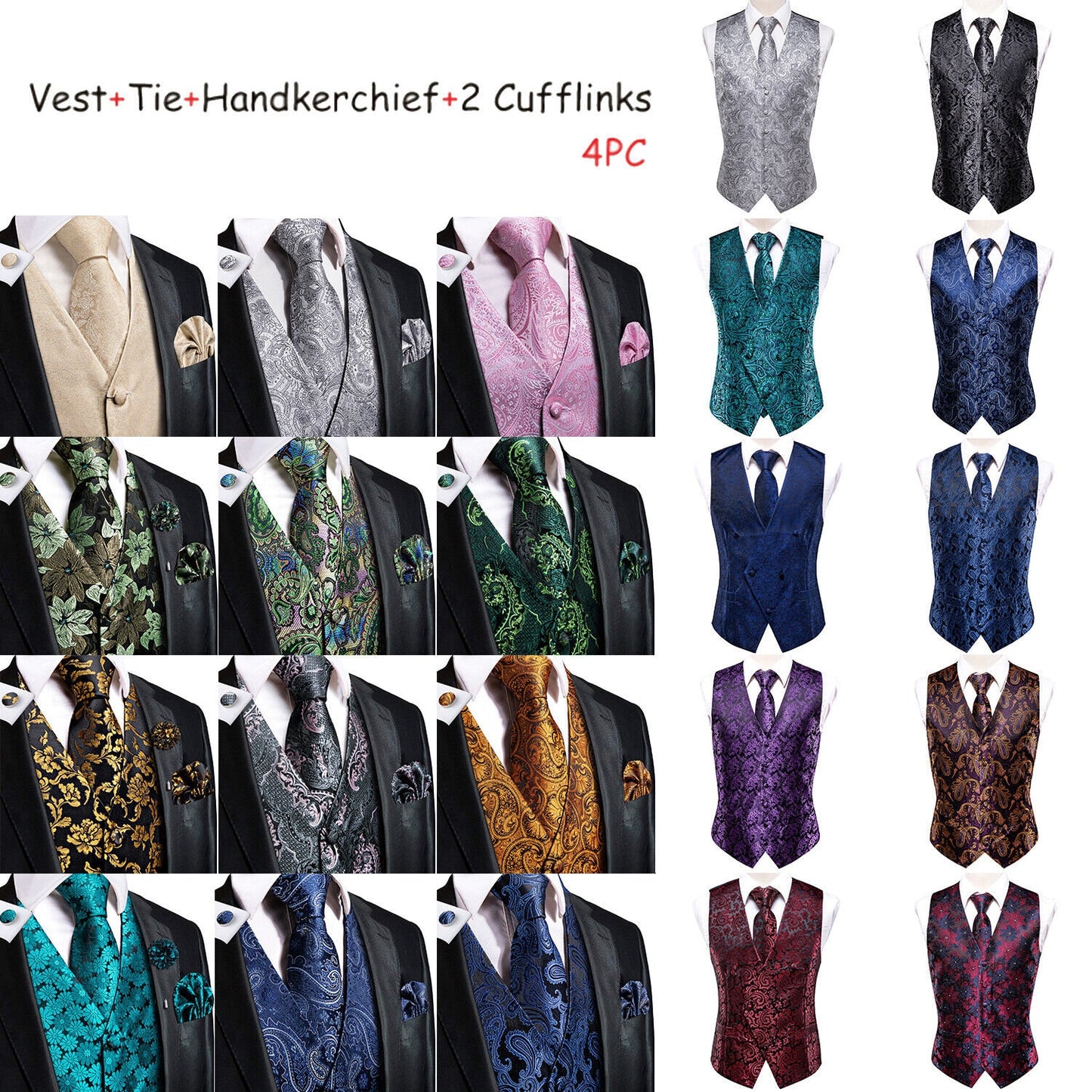 Dress Shirt & Tuxedo  Waistcoat Random Pick 19.99