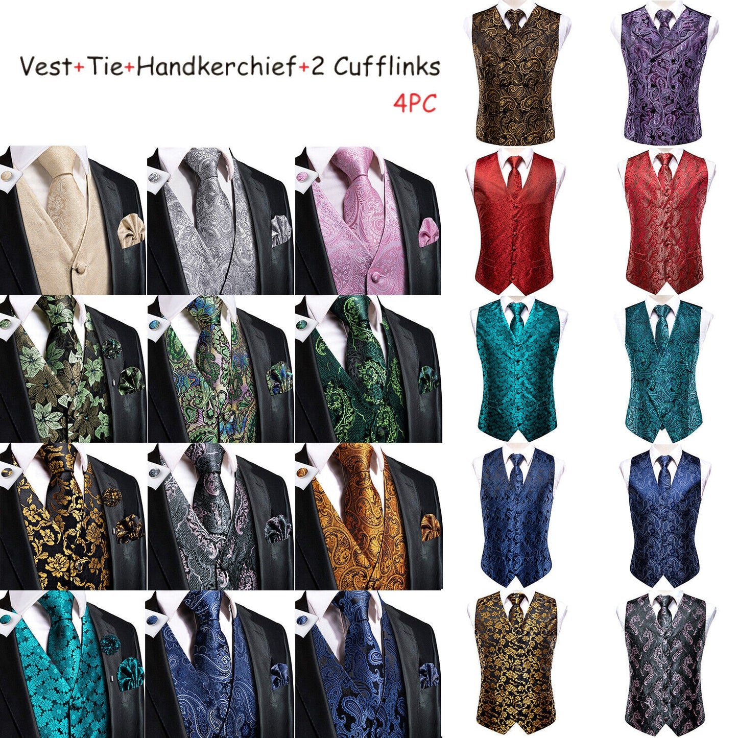 Dress Shirt & Tuxedo  Waistcoat Random Pick 19.99