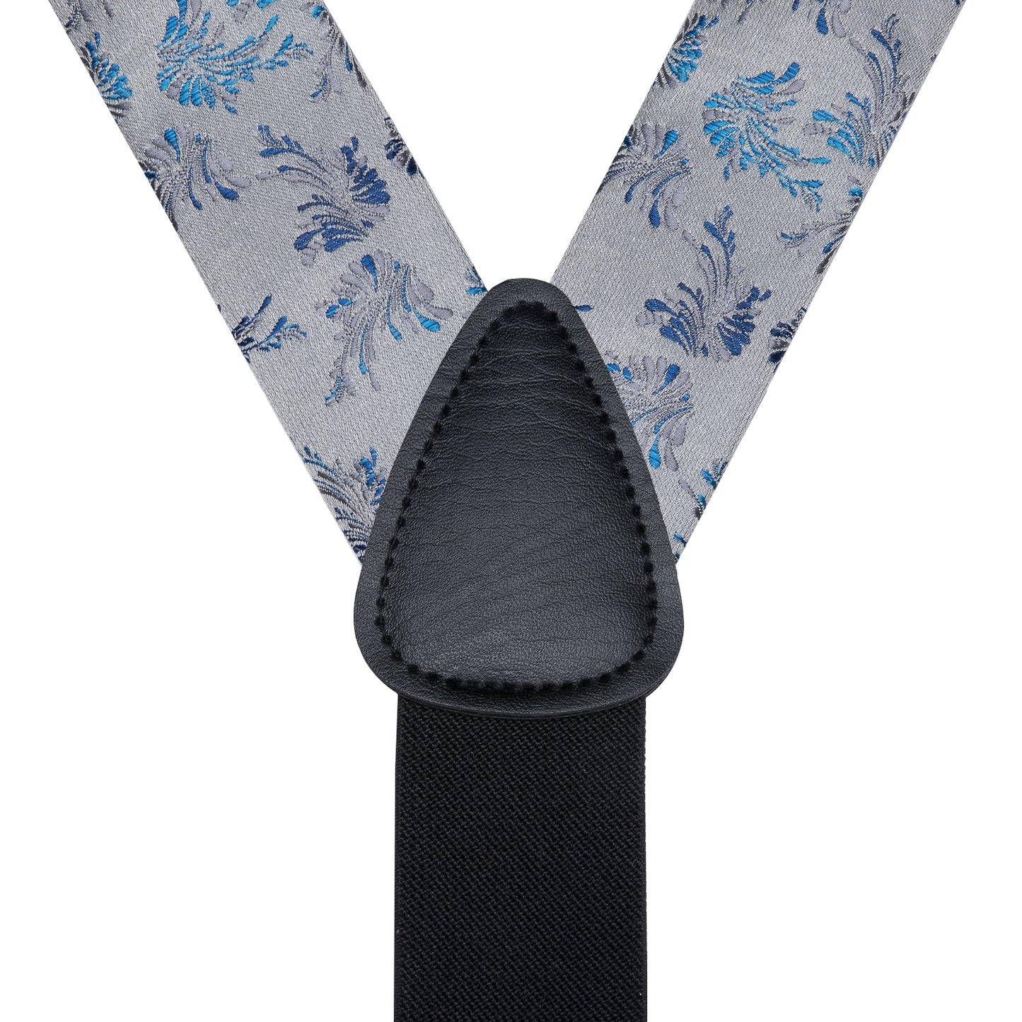 BD3002 Men's Braces Designer Clip Suspender Set [Iron Lake]