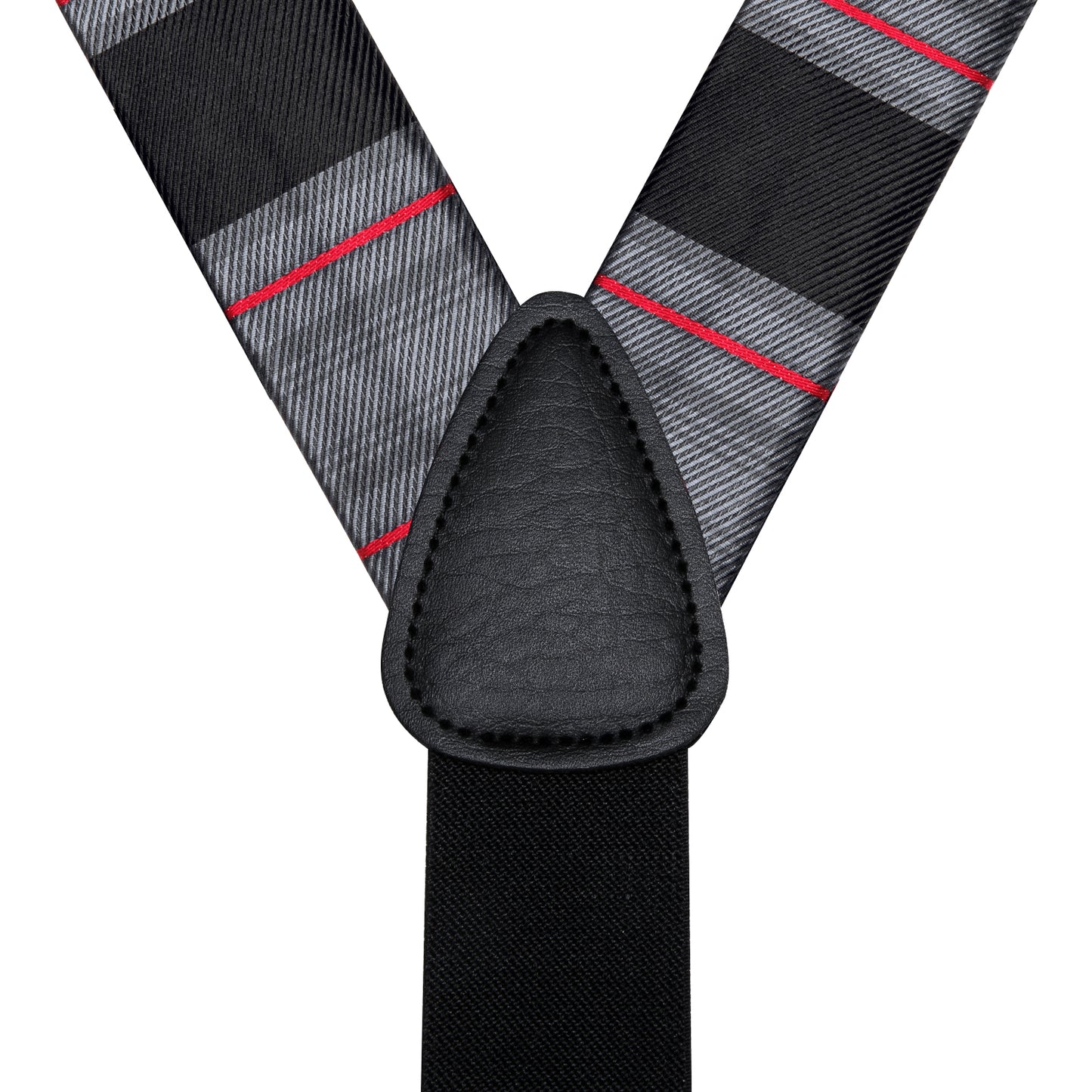 BD3004 Men's Braces Designer Clip Suspender Set [Dark Tartan]