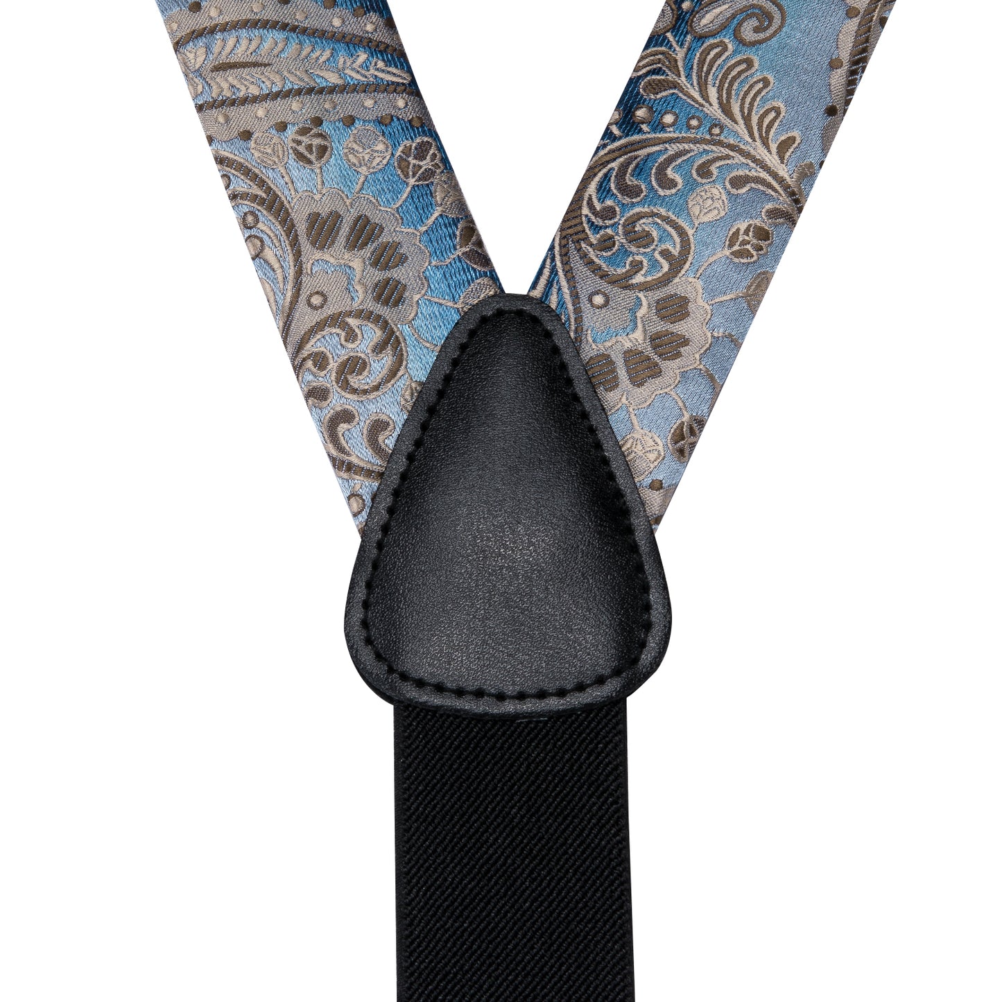 BD3017 Men's Braces Designer Clip Suspender Set [High Steel]