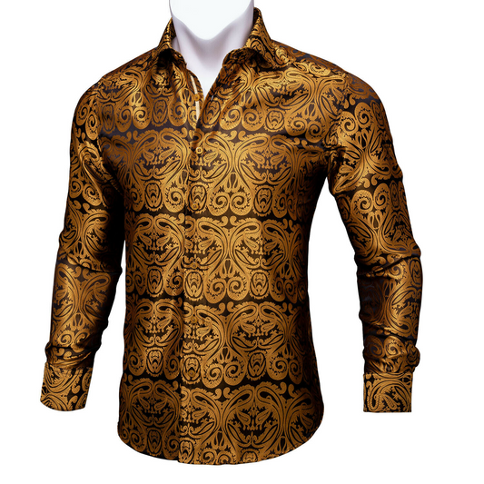 Men's Dress Shirt Sale Buy 1 Get 1 Free Random Design in Your Size Long Sleeve