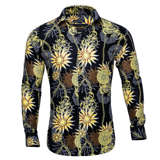 Novelty Printed Shirt - Apollo Watch