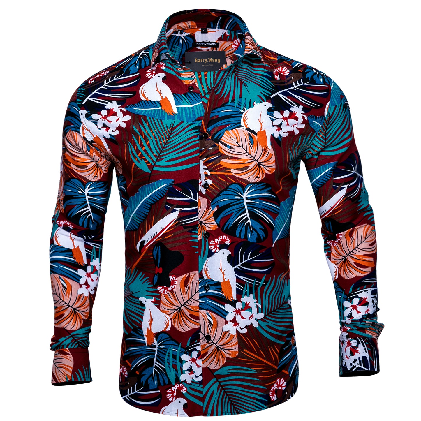 Novelty Printed Shirt - Lava Jungle