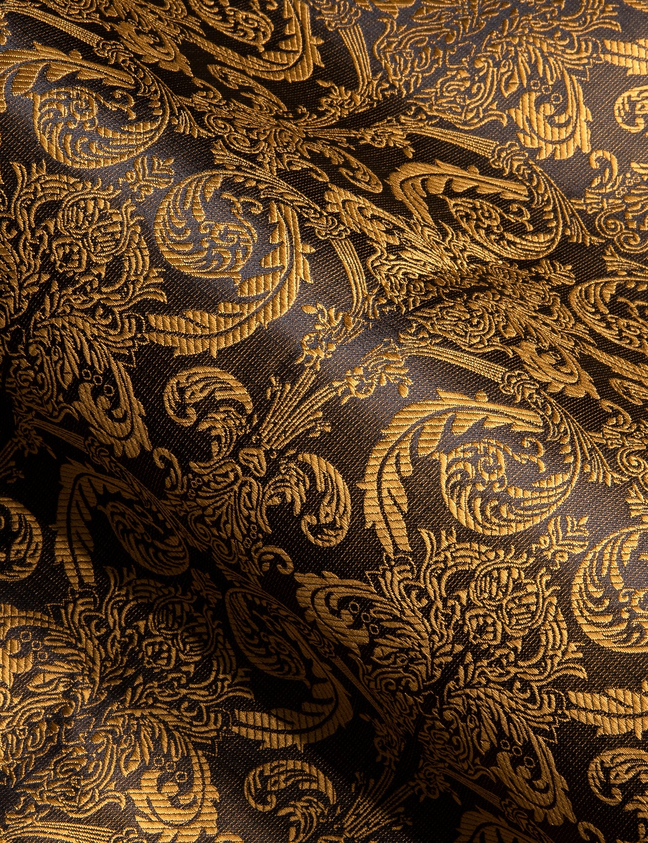 Novelty Silky Shirt - Golden Palace