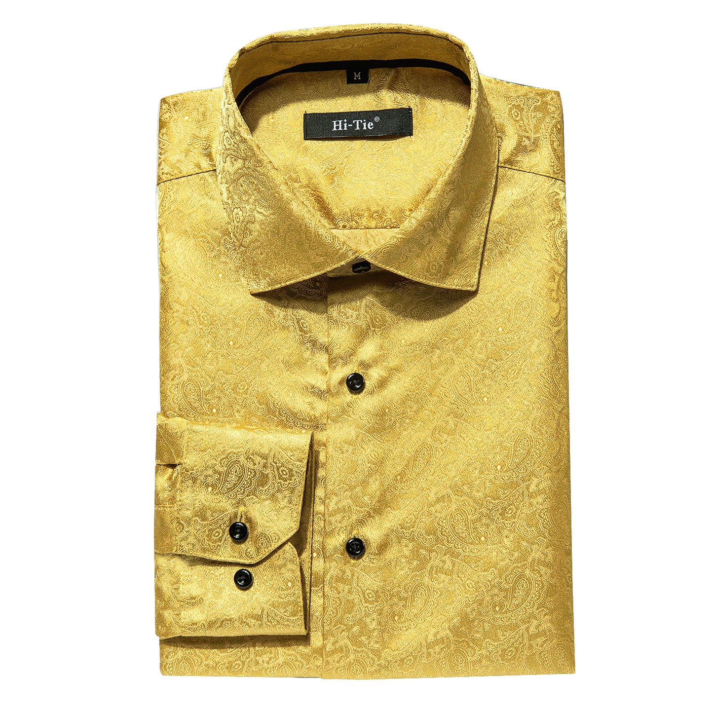 Novelty Silky Shirt - Golden Nuts