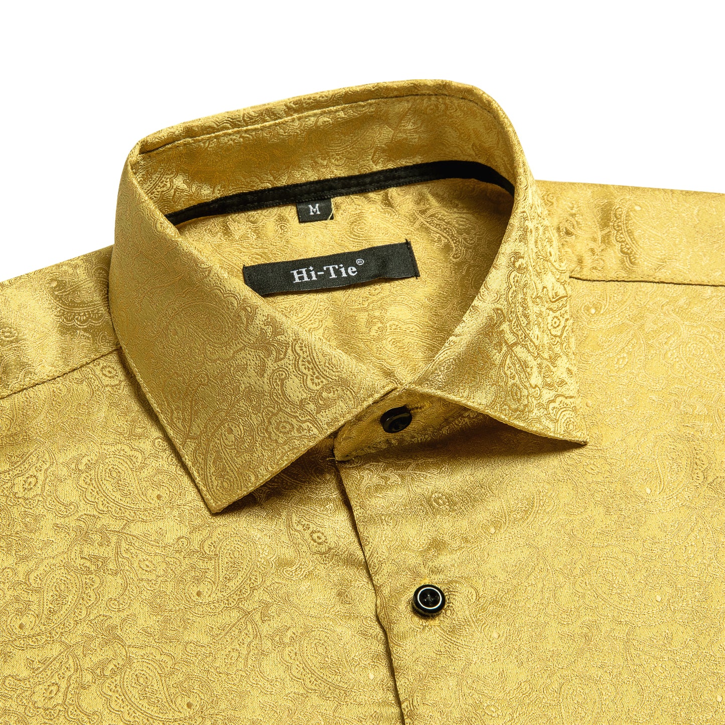 Novelty Silky Shirt - Golden Nuts