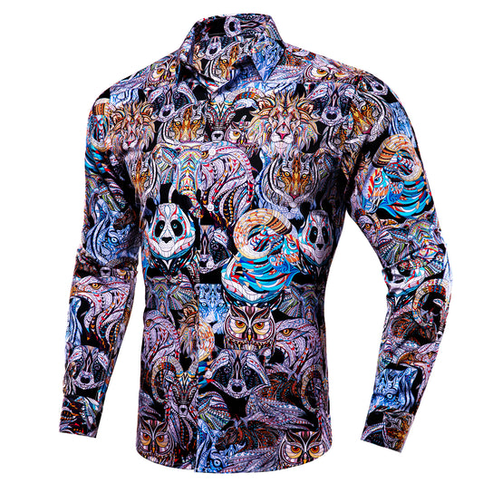 Novelty Fancy Shirt - Wild Mozaic