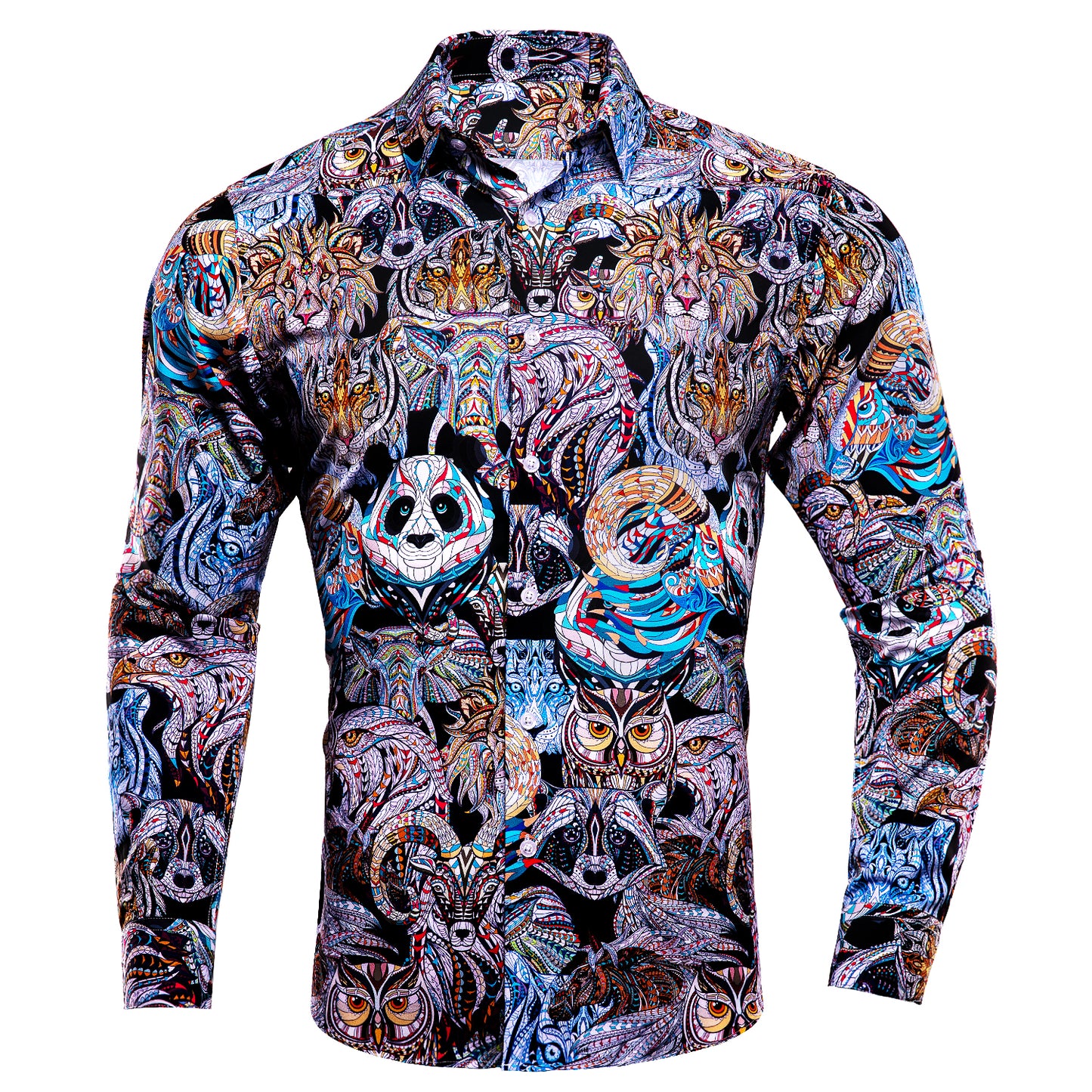 Novelty Fancy Shirt - Wild Mozaic