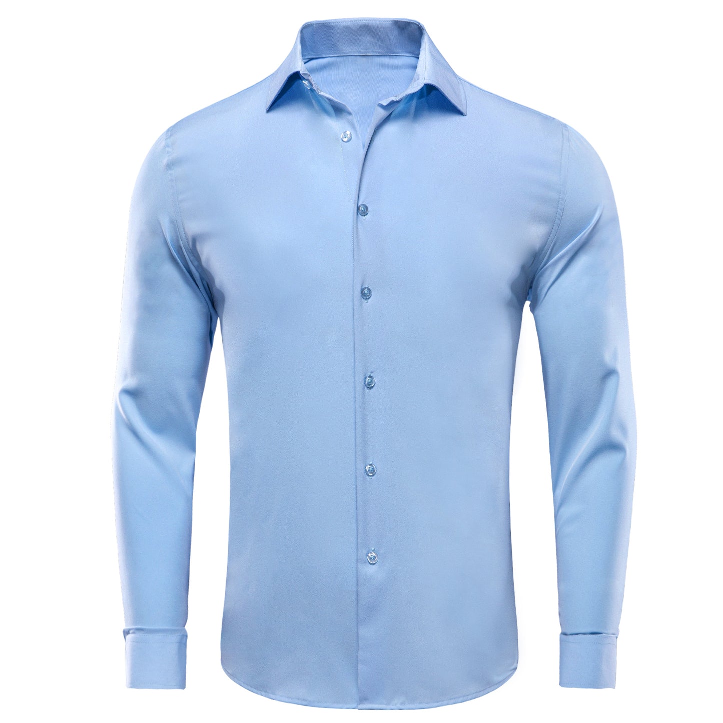 Plain Shirt - Cadet Blue
