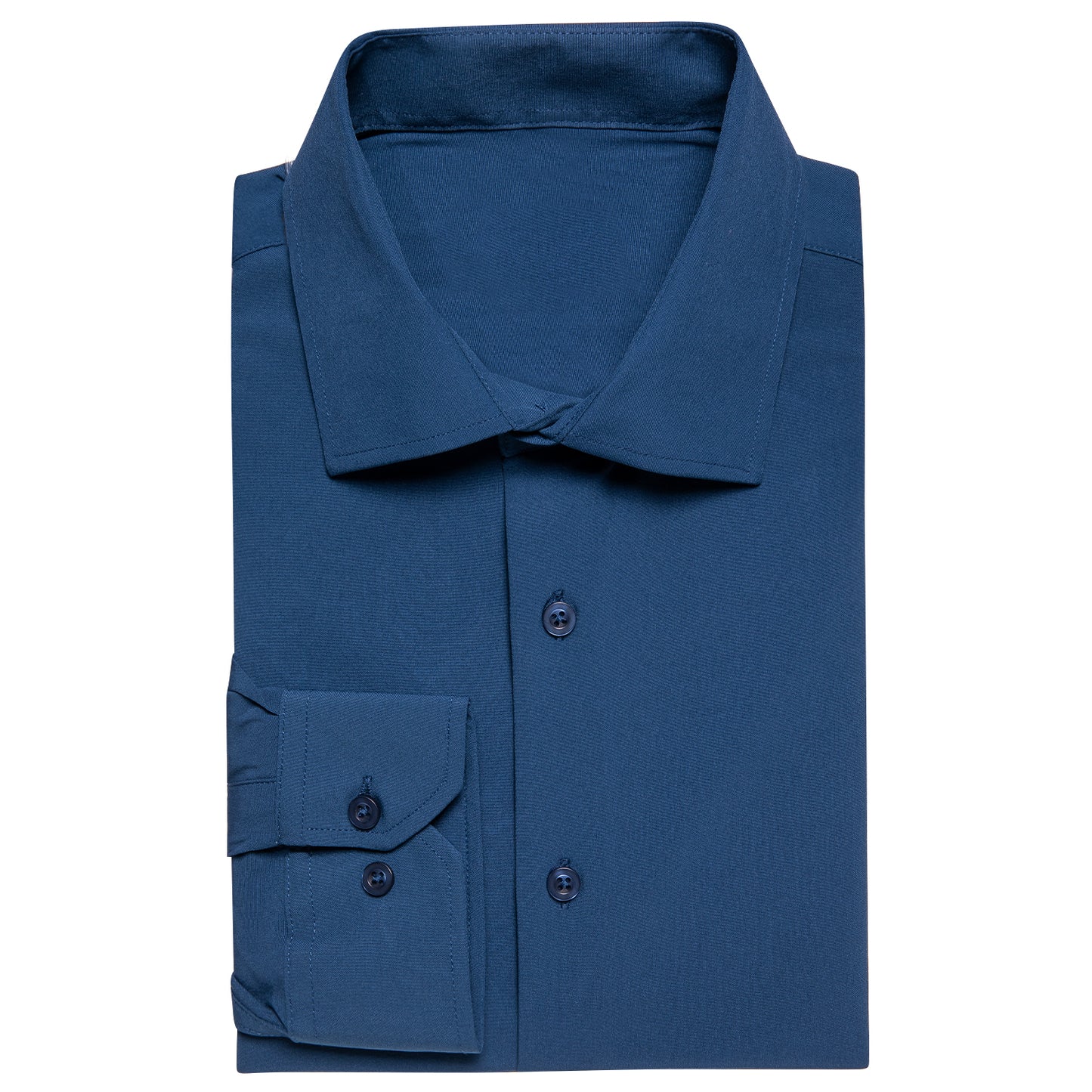 Plain Shirt - Denim Blue